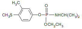 Fenamiphos structural formula